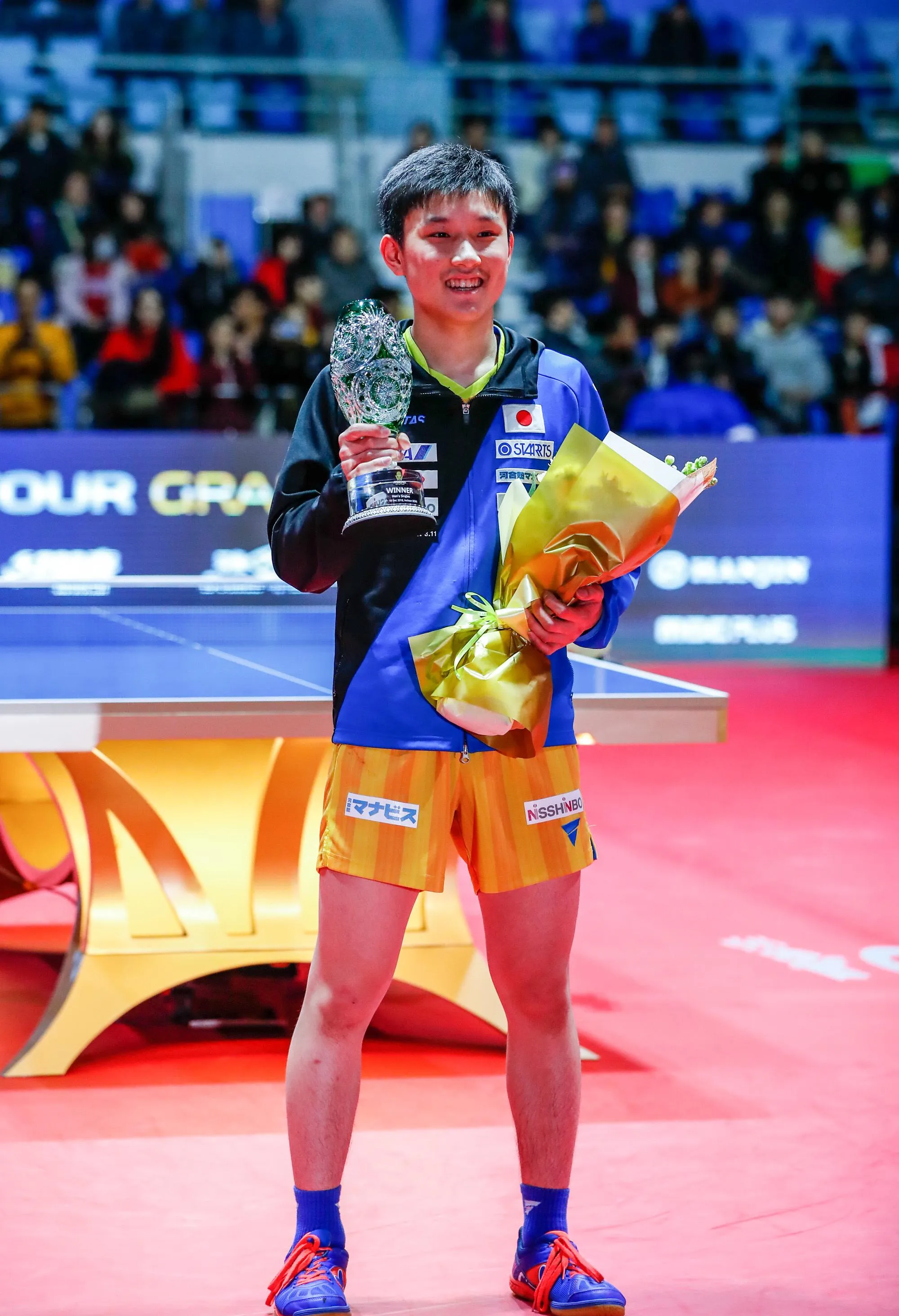 日本乒乓球队绝地反击韩国乒乓球队，张本智和高光表现